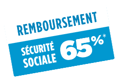 Remboursment sécurité sociale 65%